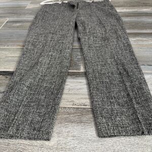 Ann Taylor Houndstooth Career Wear Dress Pants Capris with Side Pockets